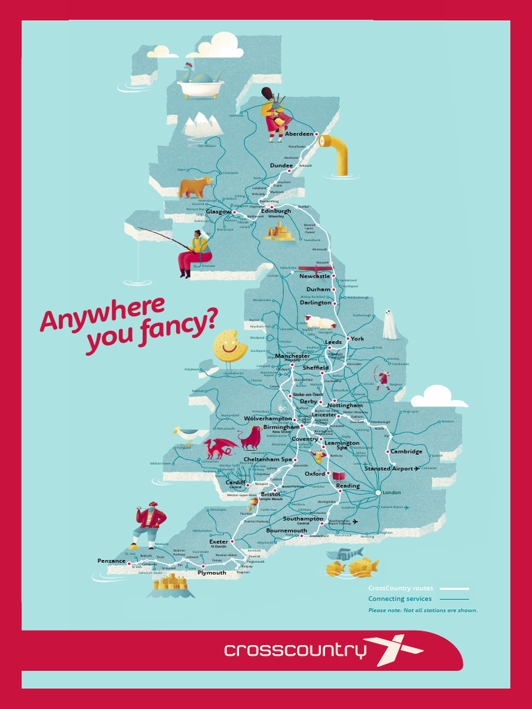 Illustrated Route Map q4 2023 A4 | PDF | Sports Leagues | English ...