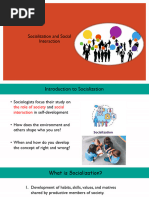 Haro, B. - The Cycle of Socialization | PDF