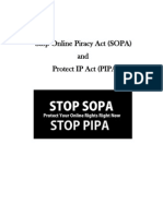 Stop Online Piracy Act (SOPA) : and Protect IP Act (PIPA)