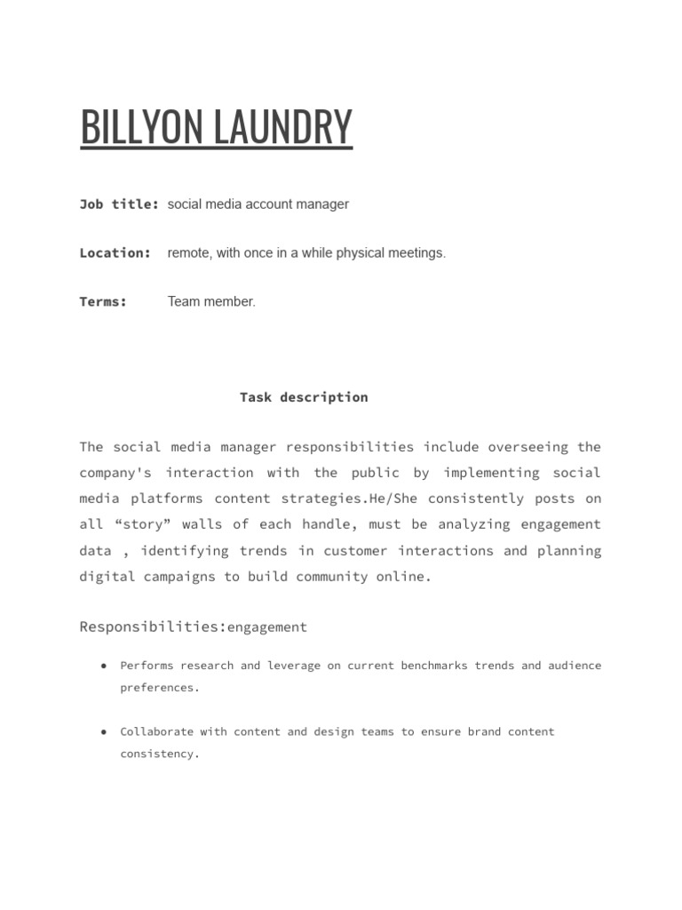 Social Media Handler | PDF