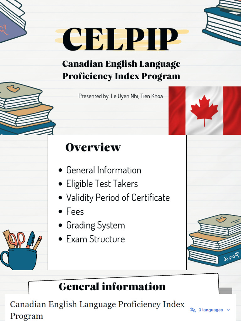 CELPIP | PDF