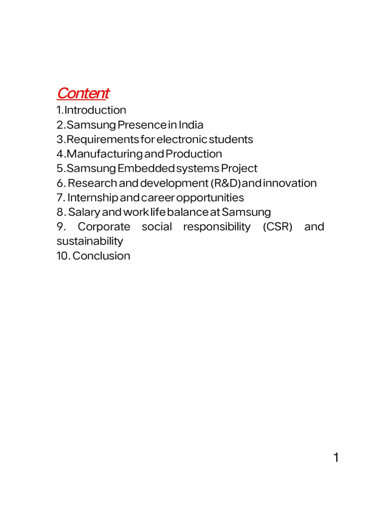 Samsung Electronics | PDF
