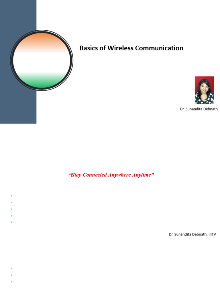 Wireless Communication Fundamentals | PDF | Cellular Network | Wireless