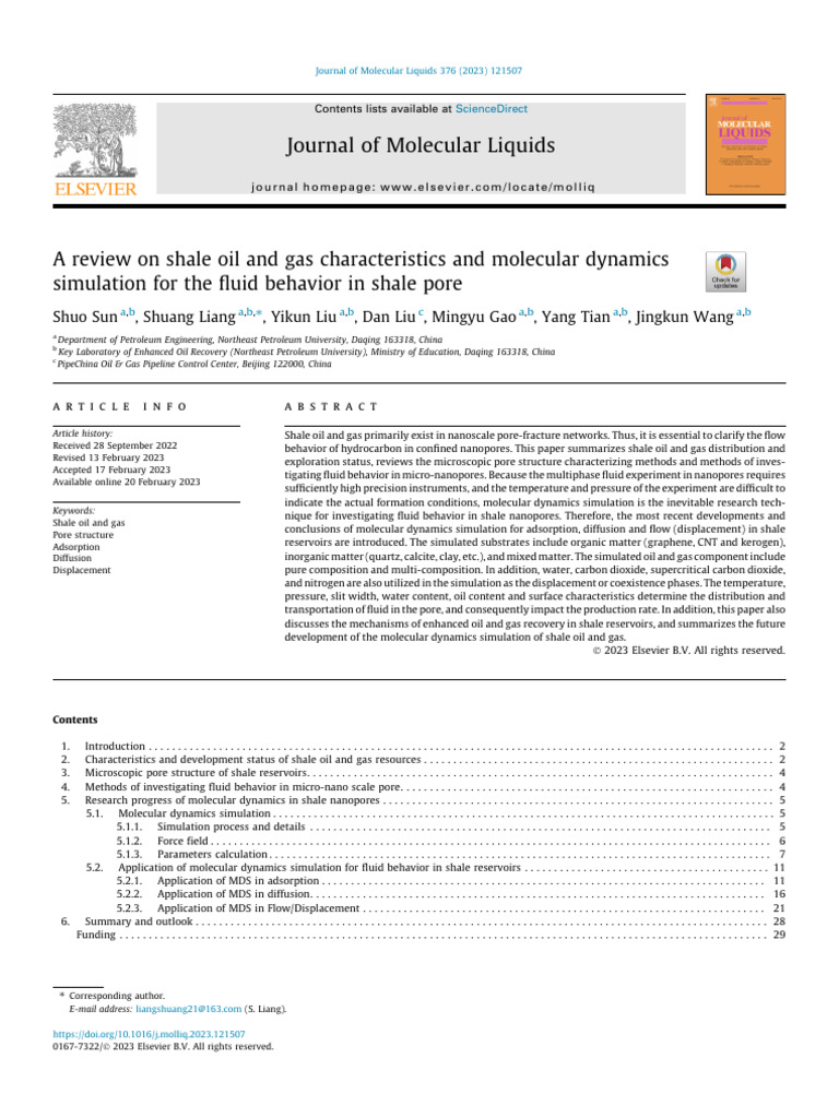 Shale Gas Modelling Using MDS | PDF | Petroleum | Petroleum Reservoir