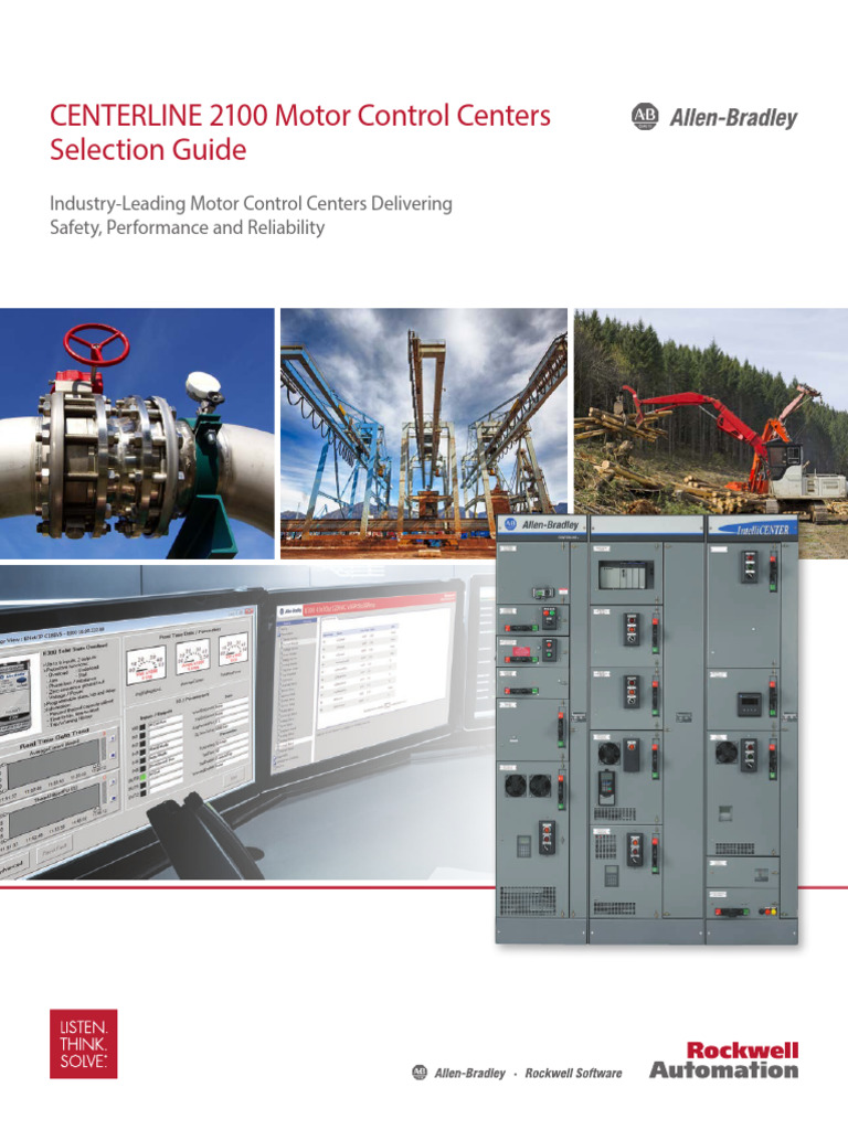 CENTERLINE 2100 Motor Control Centers Selection Guide | PDF | Computer ...