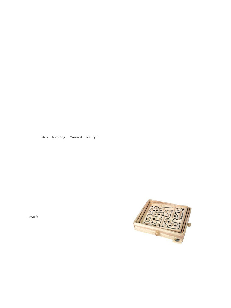 Game Marble Maze Augmented Reality | PDF