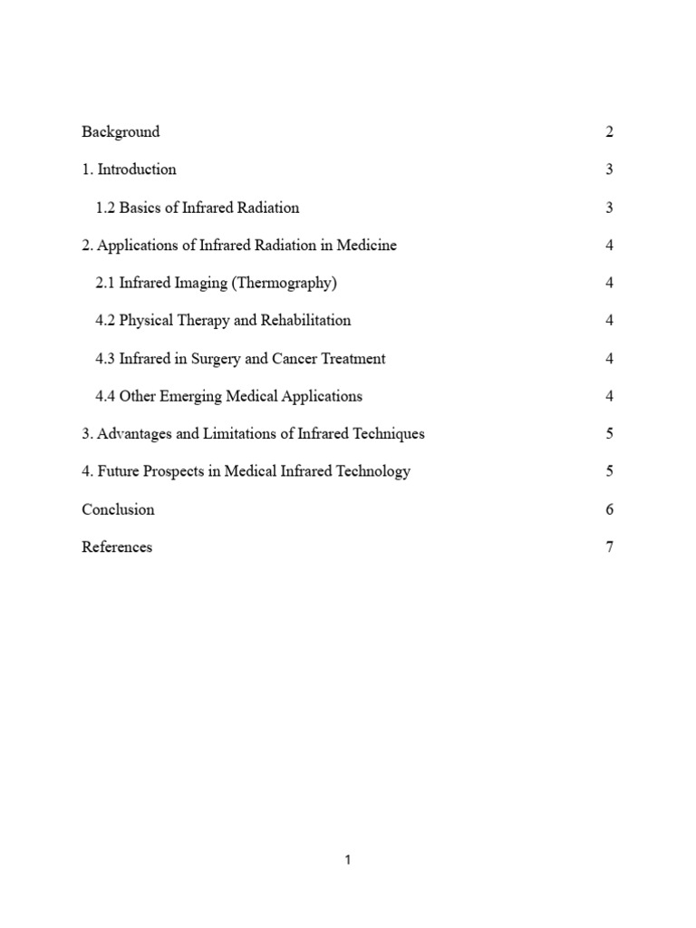 اشعة حمراء | PDF | Infrared | Thermography