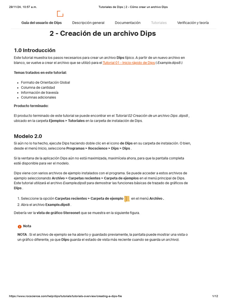 Tutoriales de Dips - 2 - Cómo Crear Un Archivo Dips | PDF | Tecnología ...