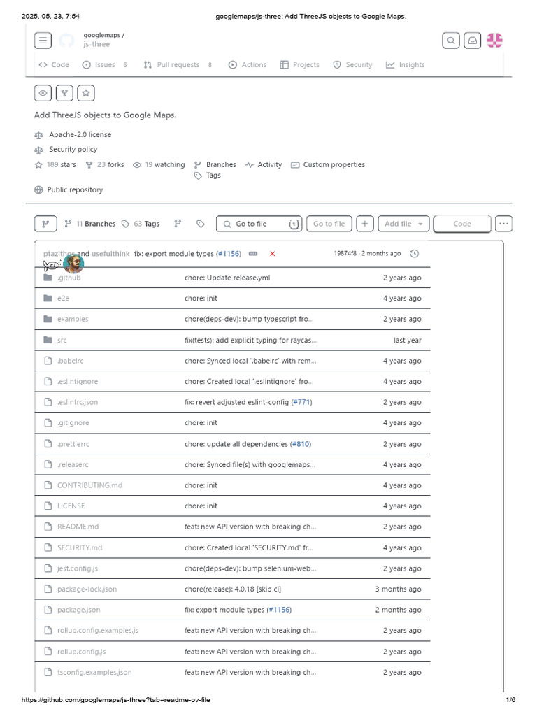 Add ThreeJS to Google Maps Integration | PDF | Latitude | Software ...