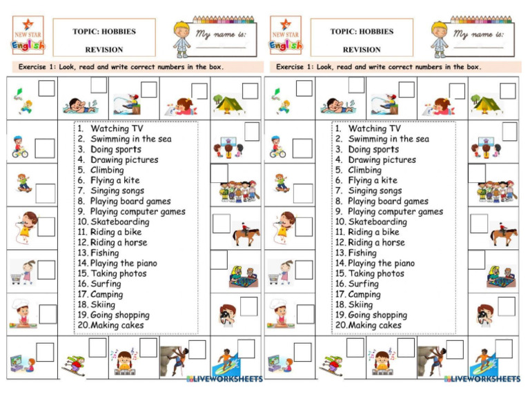LKPD Hobbies | PDF