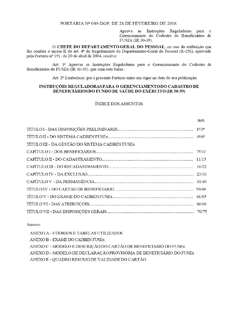 Port - 0049 IG 30 39 | PDF