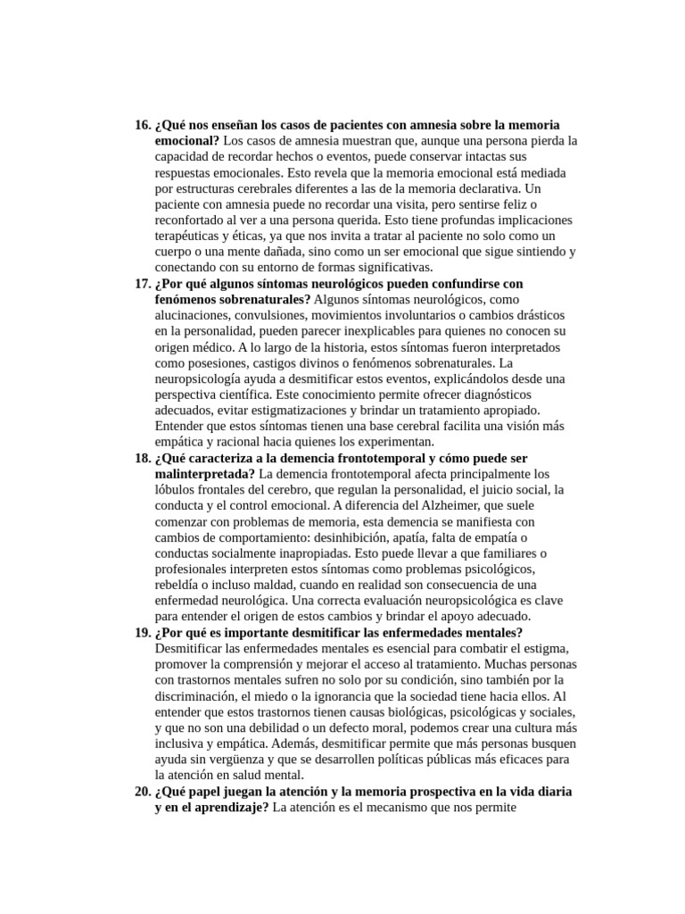 Wa0072. | PDF | Trastorno mental | Memoria