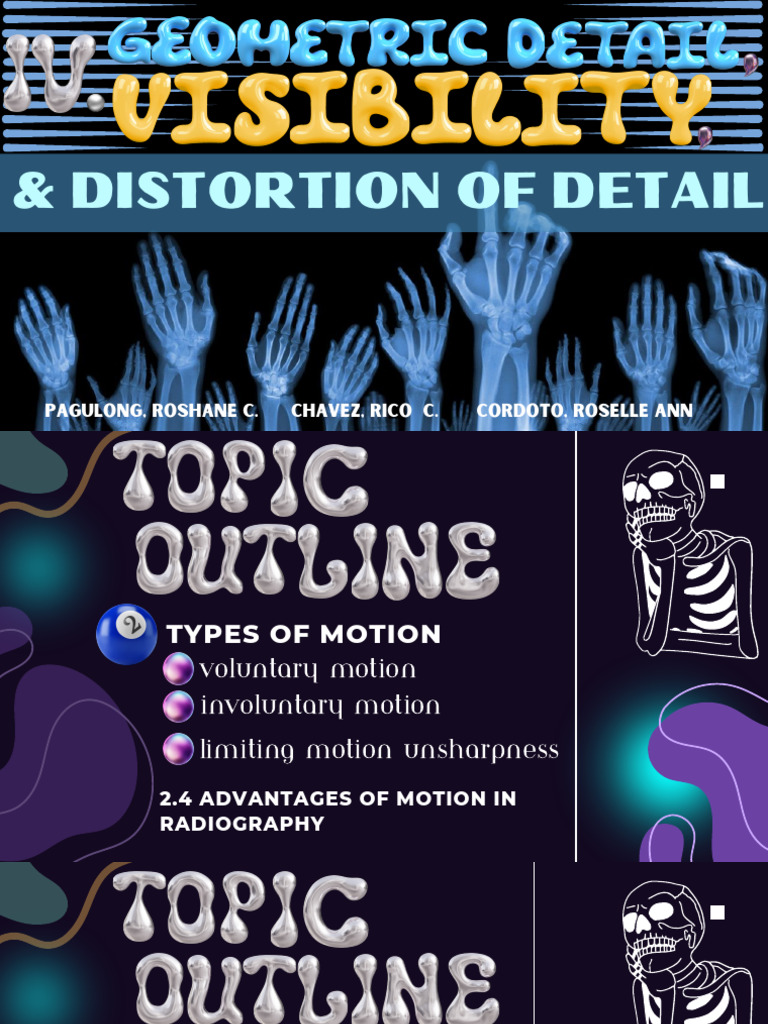Motion Unsharpness in Radiography | PDF | Radiography | Imaging