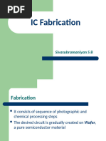 IC Fabrication Process Overview | PDF | Cmos | Semiconductor Device ...