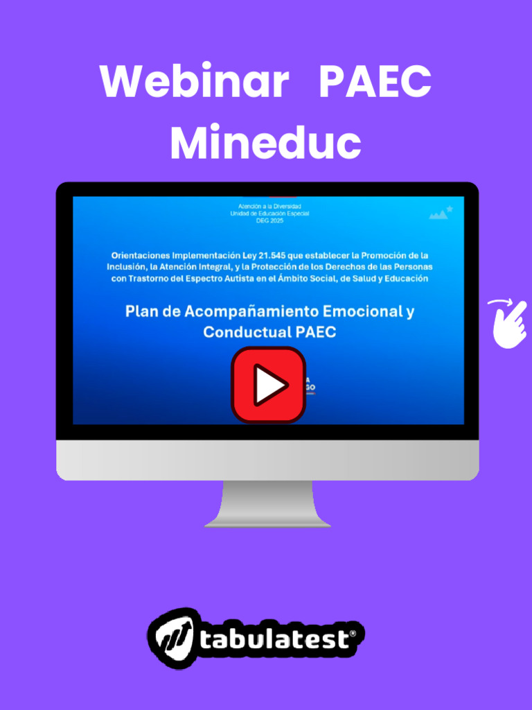 Webinar Mineduc PAEC | PDF