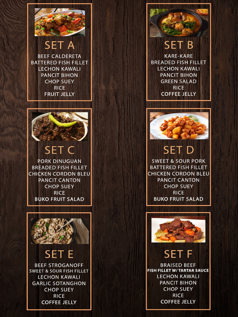 Red Rice Catering Menu Options | PDF