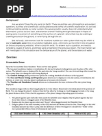 Habitable Zone Simulation