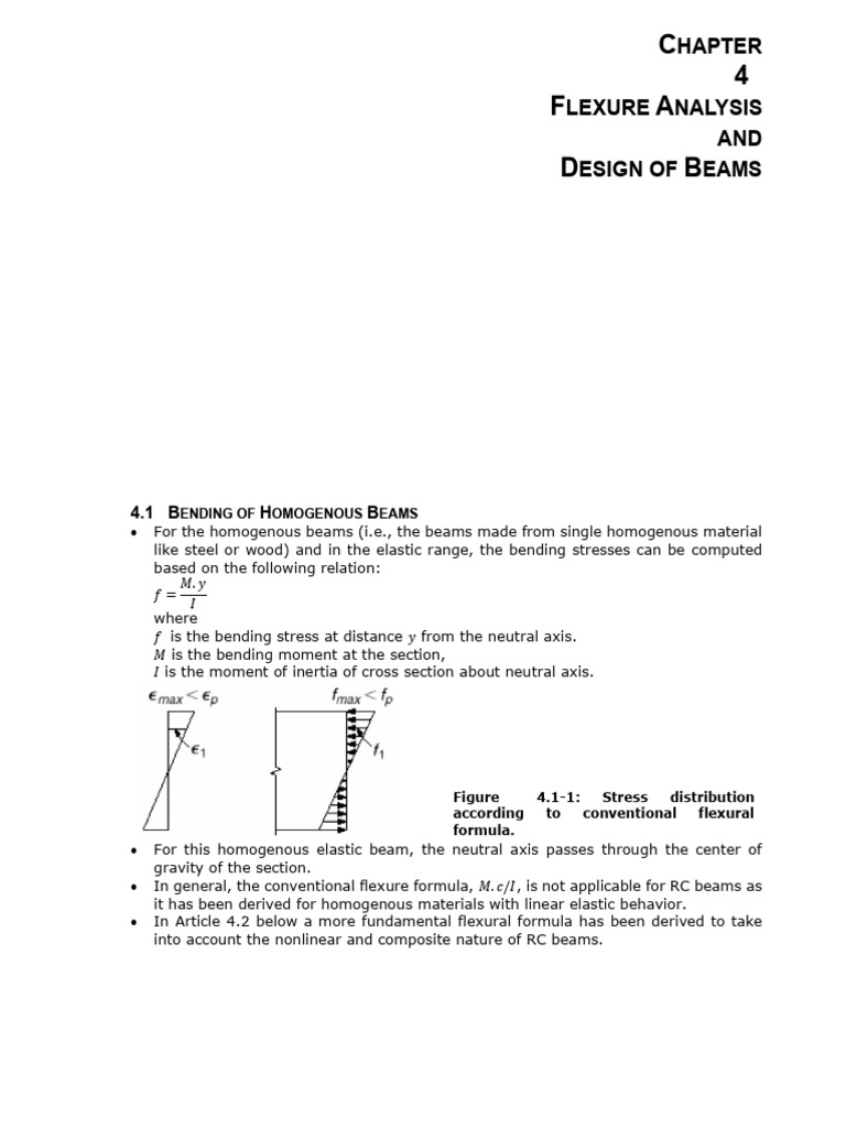 Beam Flexure Analysis and Design Guide | PDF | Bending | Beam (Structure)