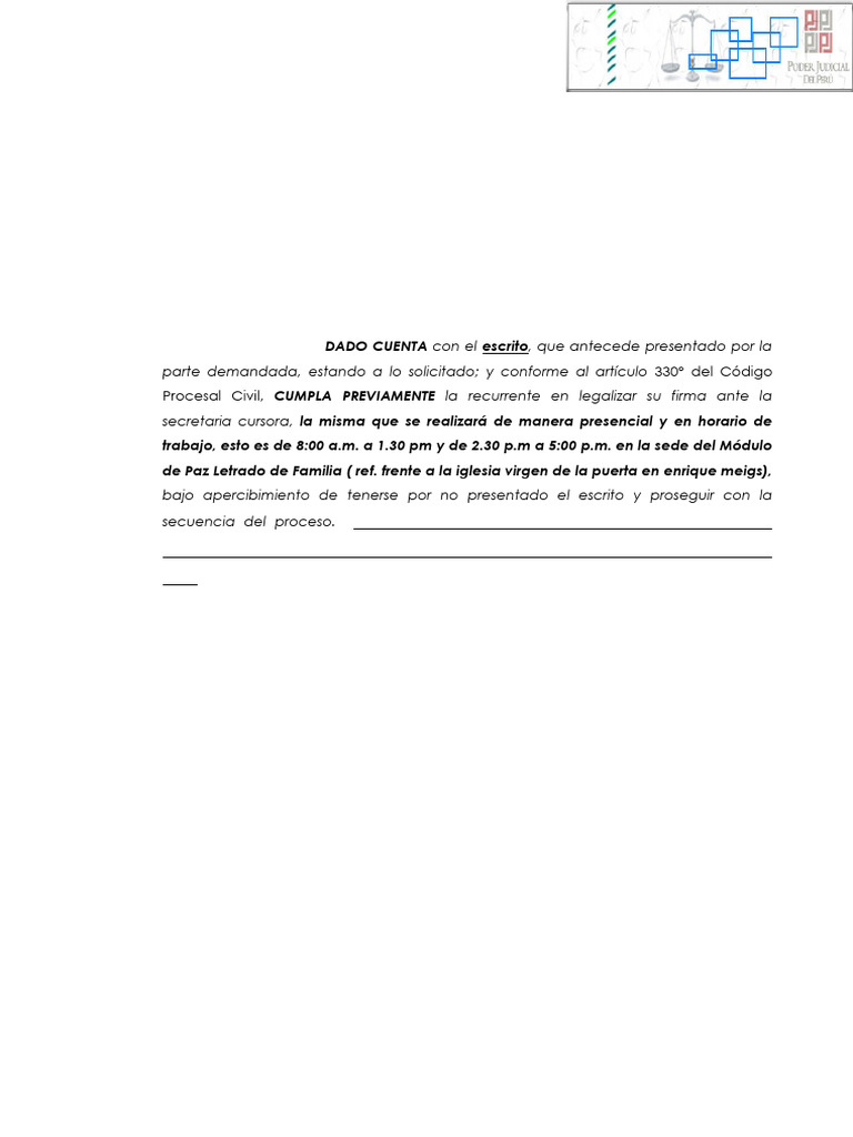 Exp. 00433-2025-0-2501-JP-FC-03 - Resolución - 21187-2025 | PDF