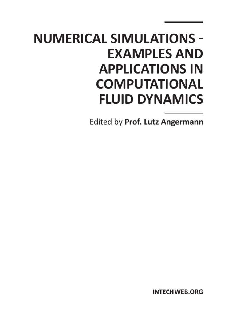 Numerical Simulations - Examples and Applications in Computational ...