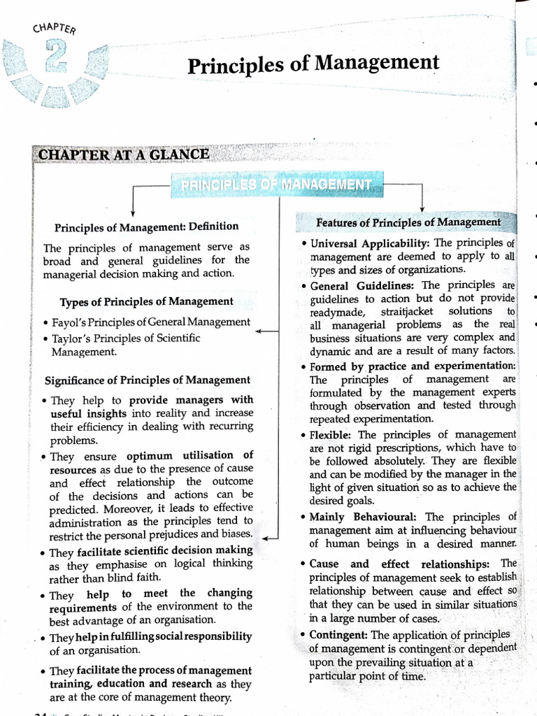 Principles of Management Overview | PDF | Employment | Decentralization