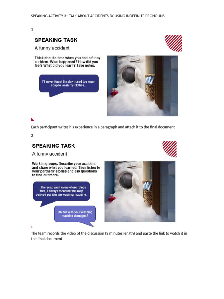 Speaking Activity 3 | PDF