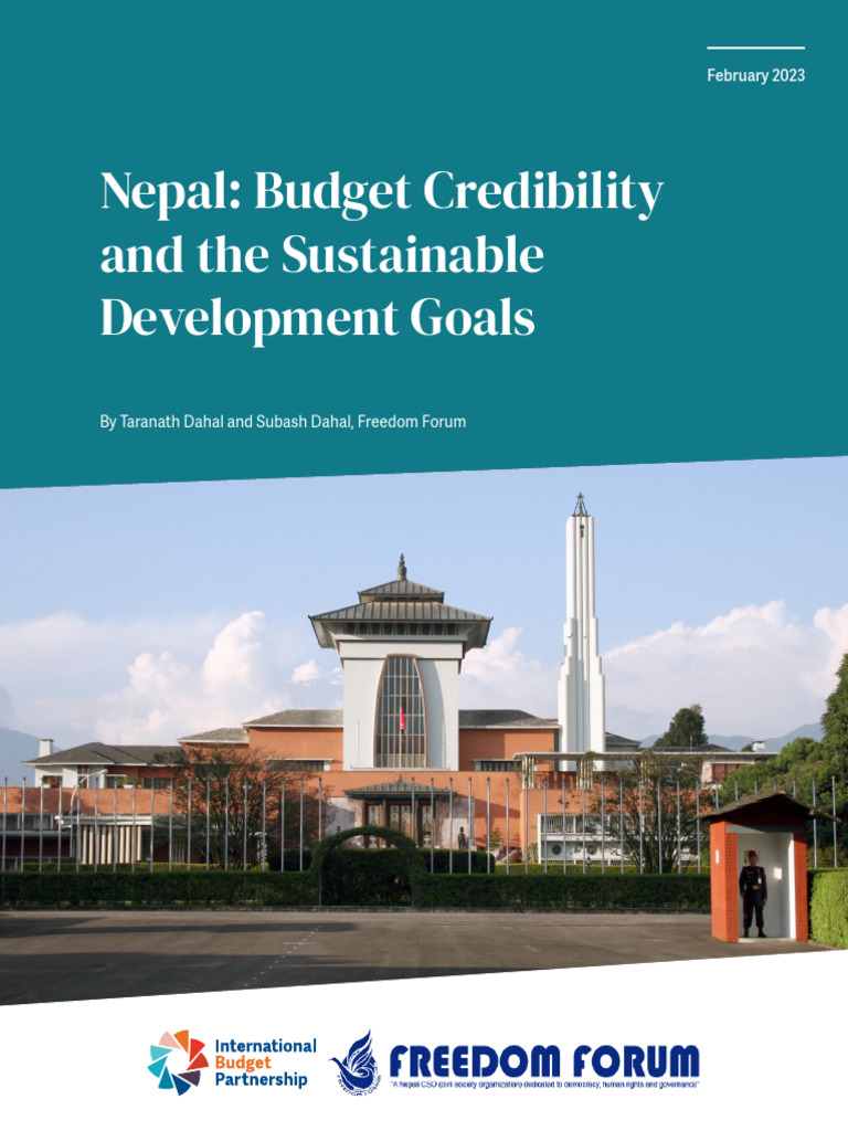 Nepal Budget Credibility and The Sustainable Development Goals | PDF ...