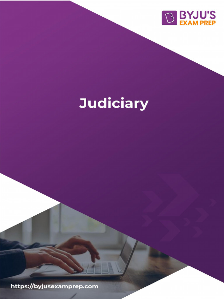 Overview of India's Judiciary System | PDF | Supreme Courts | Jurisdiction