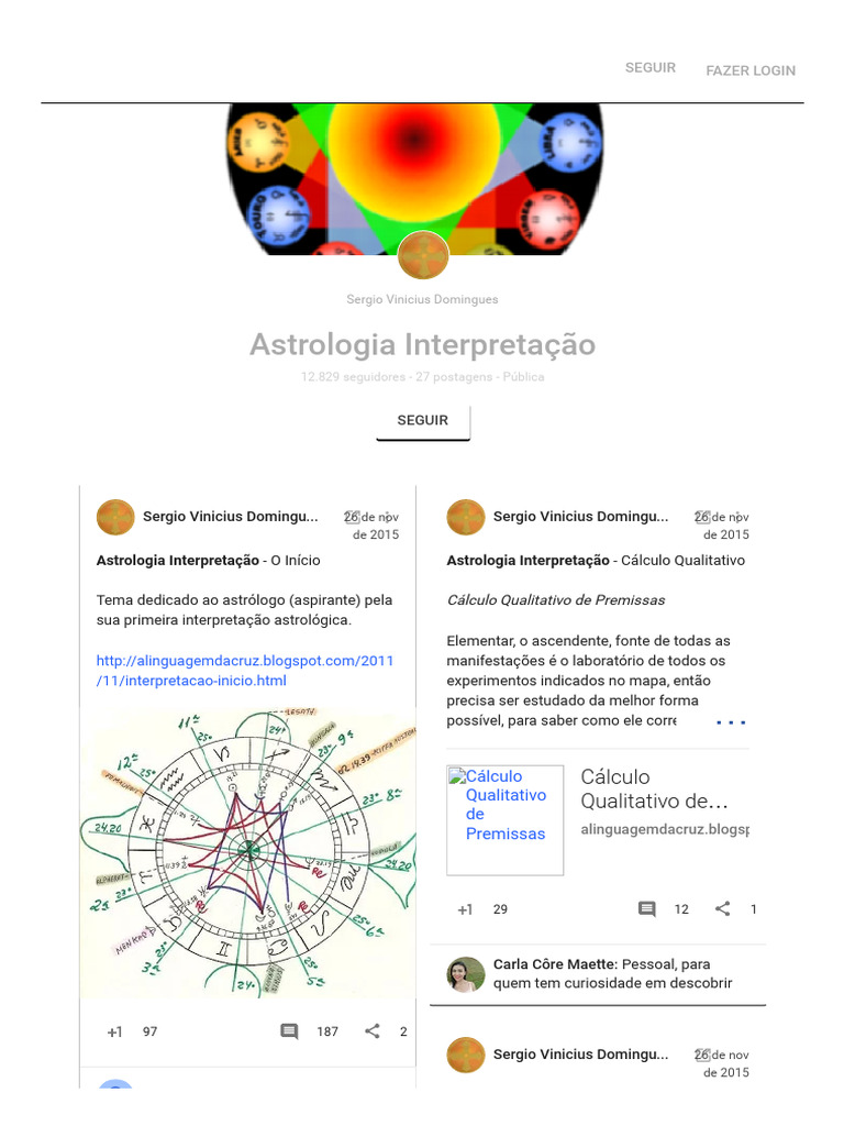 Interpretação Astrológica: Guia Completo | PDF | Astrologia | Zodíaco