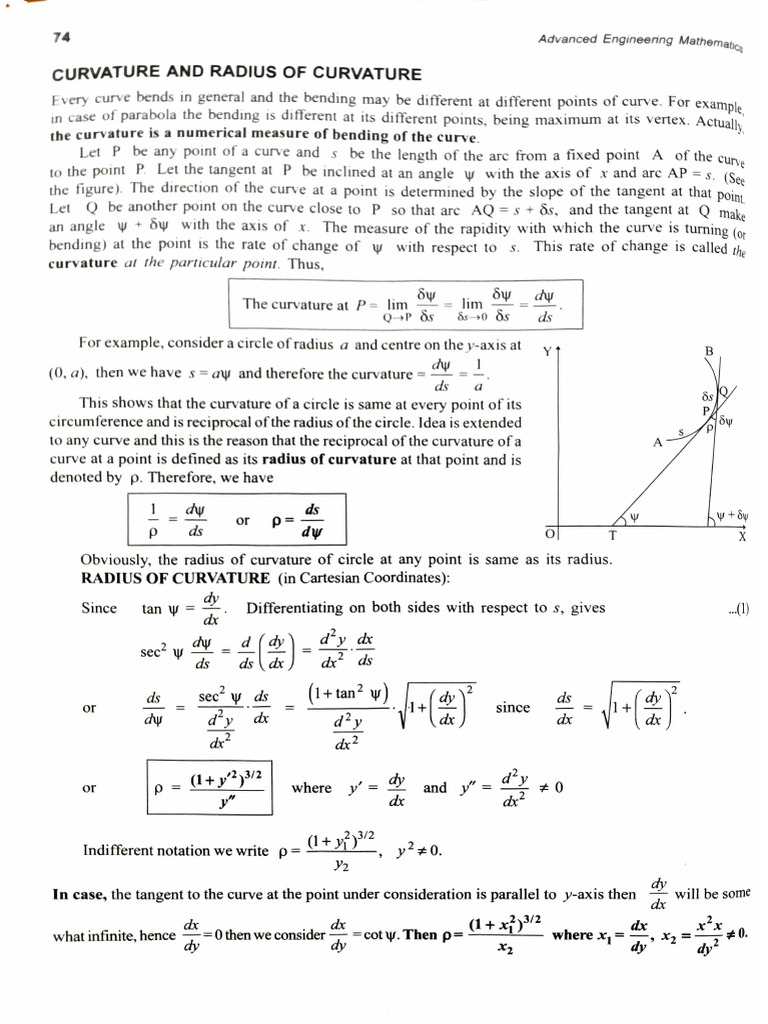 Curvature | PDF