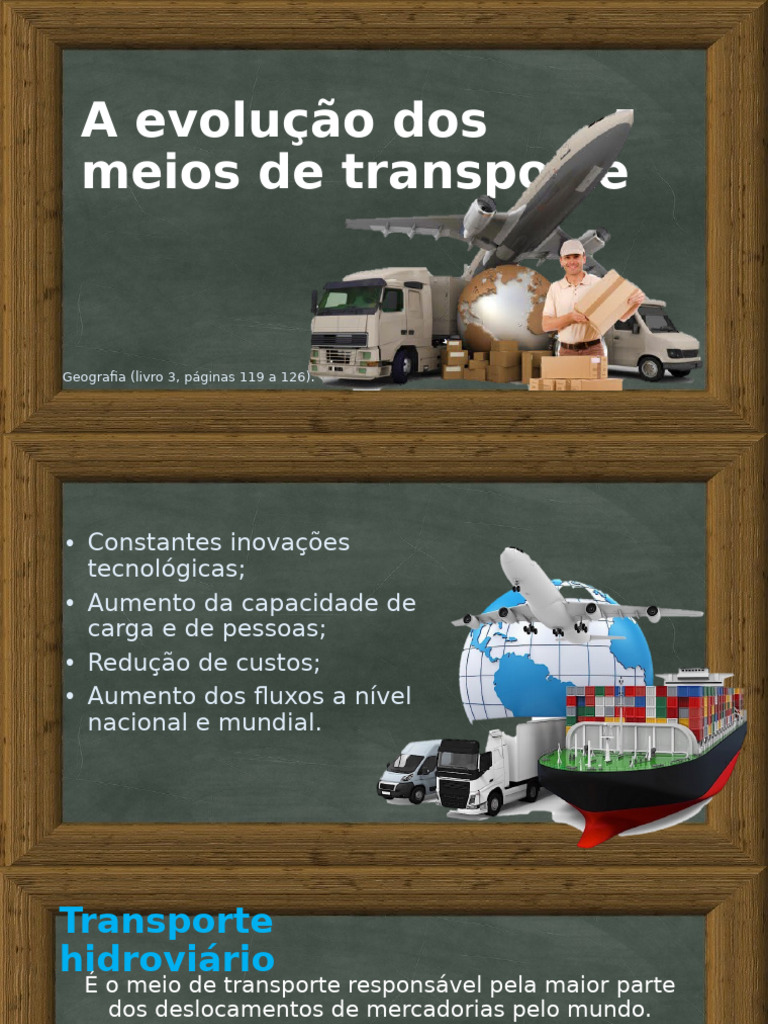 Evolução dos Meios de Transporte no Brasil | PDF | Transporte