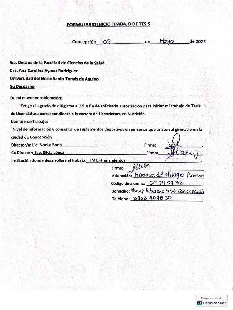 Formulario 1 | PDF