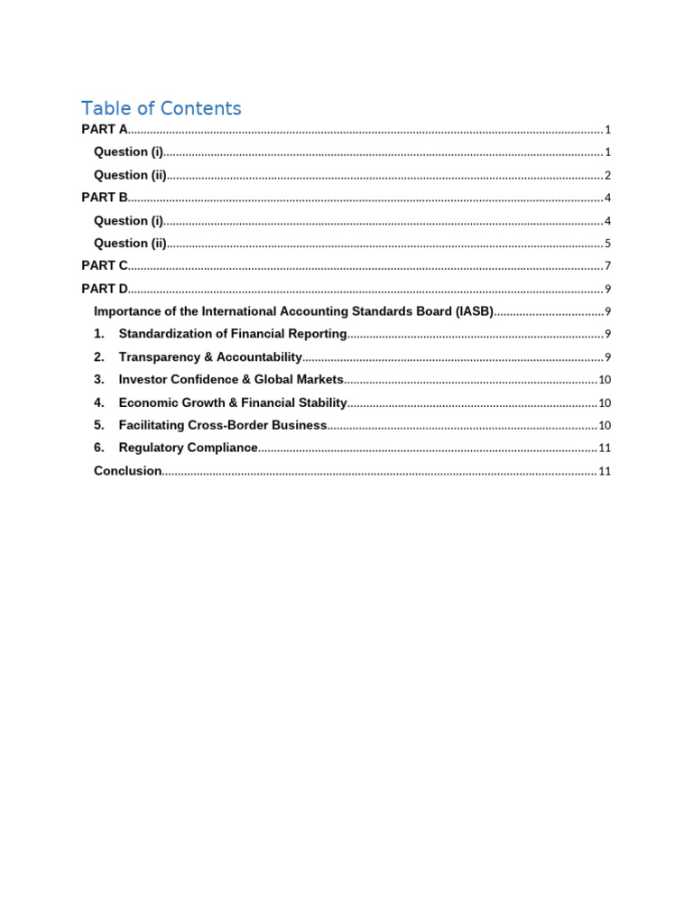 Financial Accounting 1 Assignment | PDF | International Financial ...