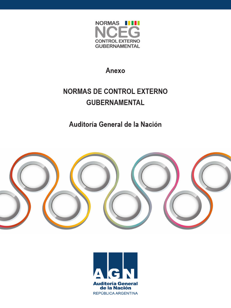 9.2 Normas Control Externo Gubernamental Agn | PDF | Auditoría | Contralor