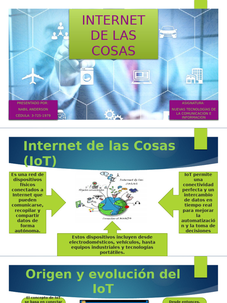 Internet de las Cosas: Conexión y Futuro | PDF | Internet de las Cosas ...
