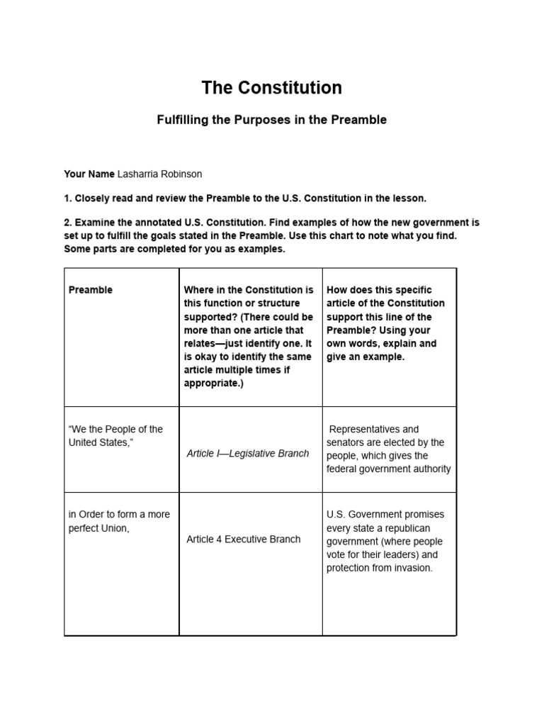 1.05 US GOV V23 Assignment Template | PDF | Ratification | Legal Documents