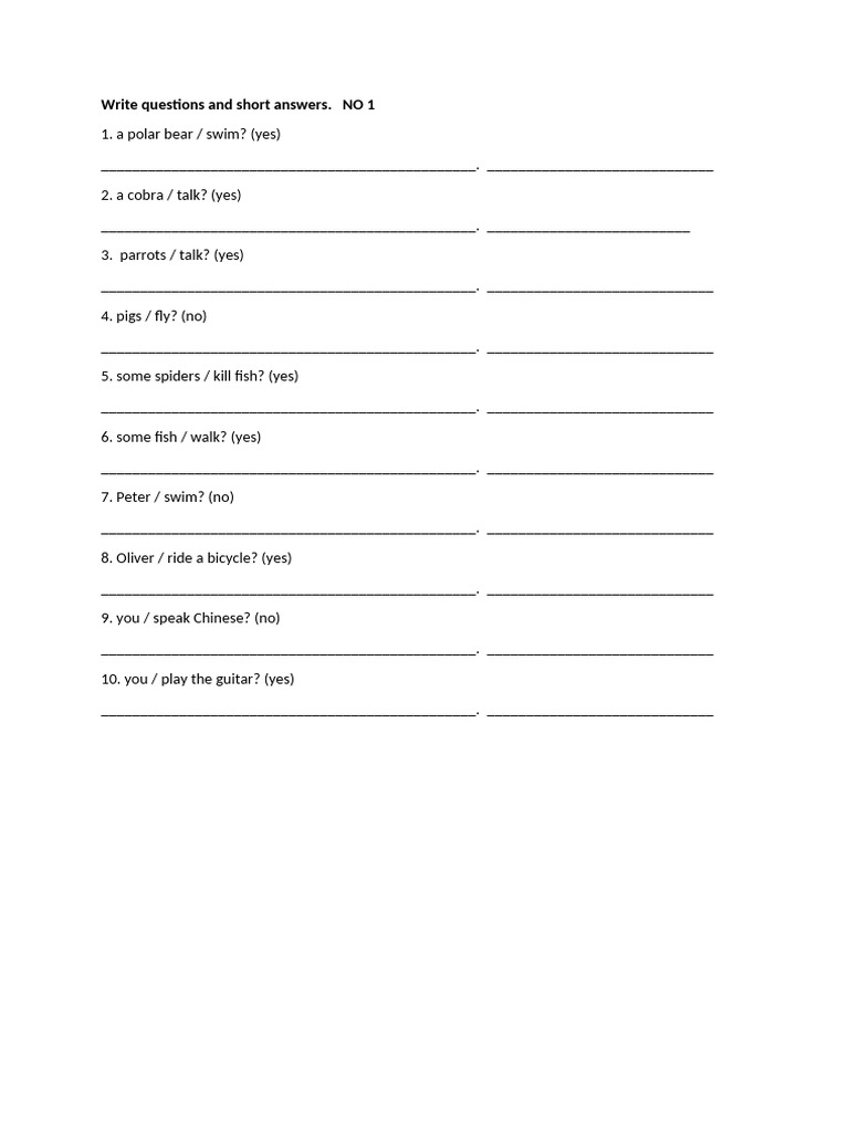 Can Questions | PDF
