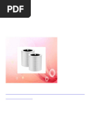 Ersatz-HEPA-Filter Für Partu BS-07 Luftreiniger – 3-in-1, 2 Stück Im Pack