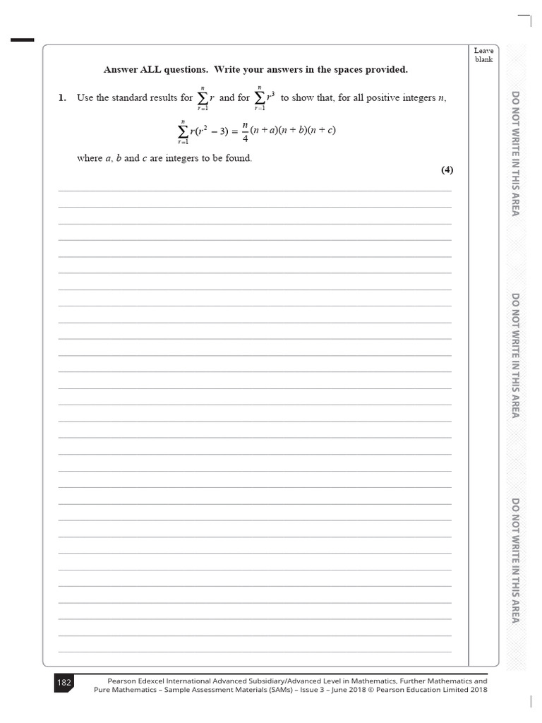 IAL Edexcel Further Pure Mathematics Pastpapers - FP1 and FP2 - Series ...