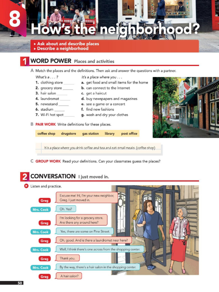 Interchange 5ed 1 Unit8 | PDF