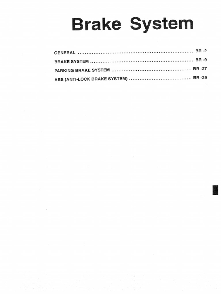Brake System | PDF
