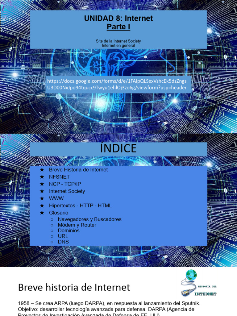 Internet Parte I | PDF | Red mundial | Internet y web