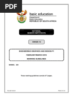 EGD P1 GR 12 MEMO SEPT2024 - Afr+English | PDF | Structural Engineering ...