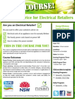 The Power Price For Electrical Retailers: FREE Course!