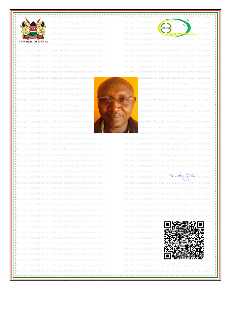 Research License for Agricultural Study | PDF | License