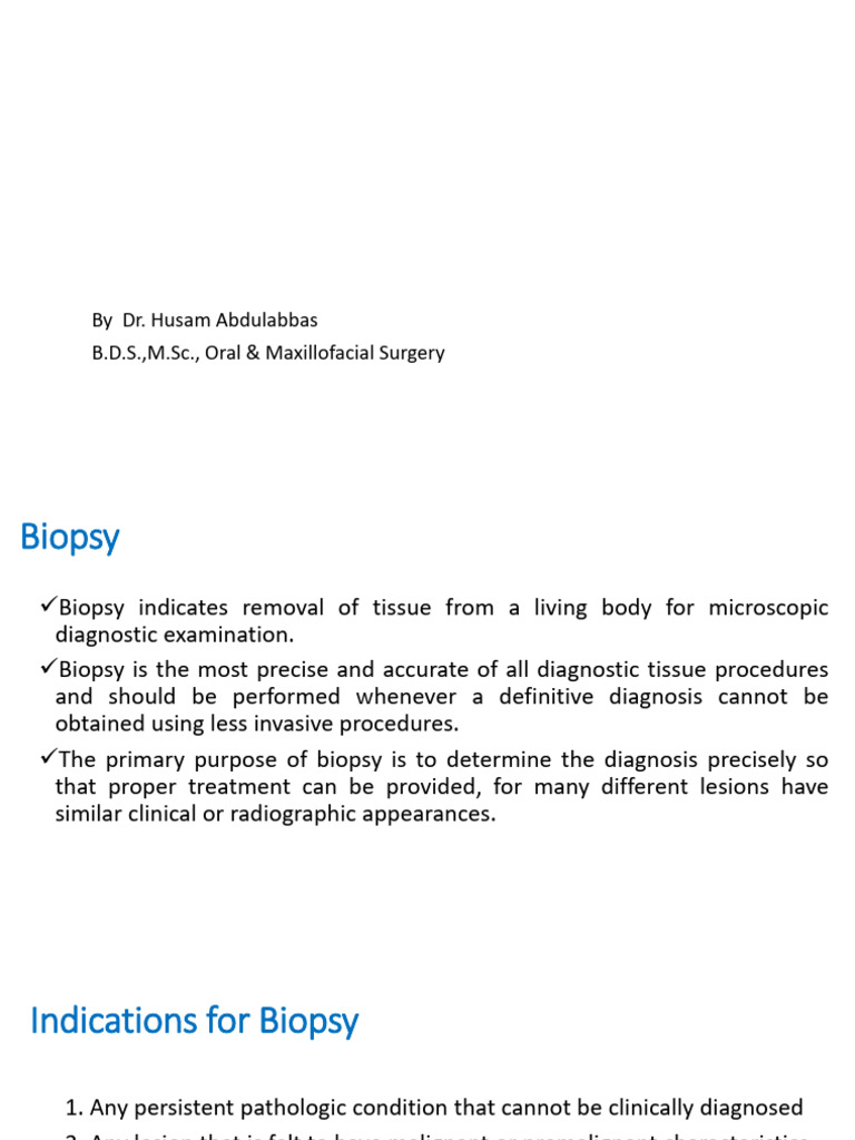 Biopsy | PDF | Biopsy | Pathology