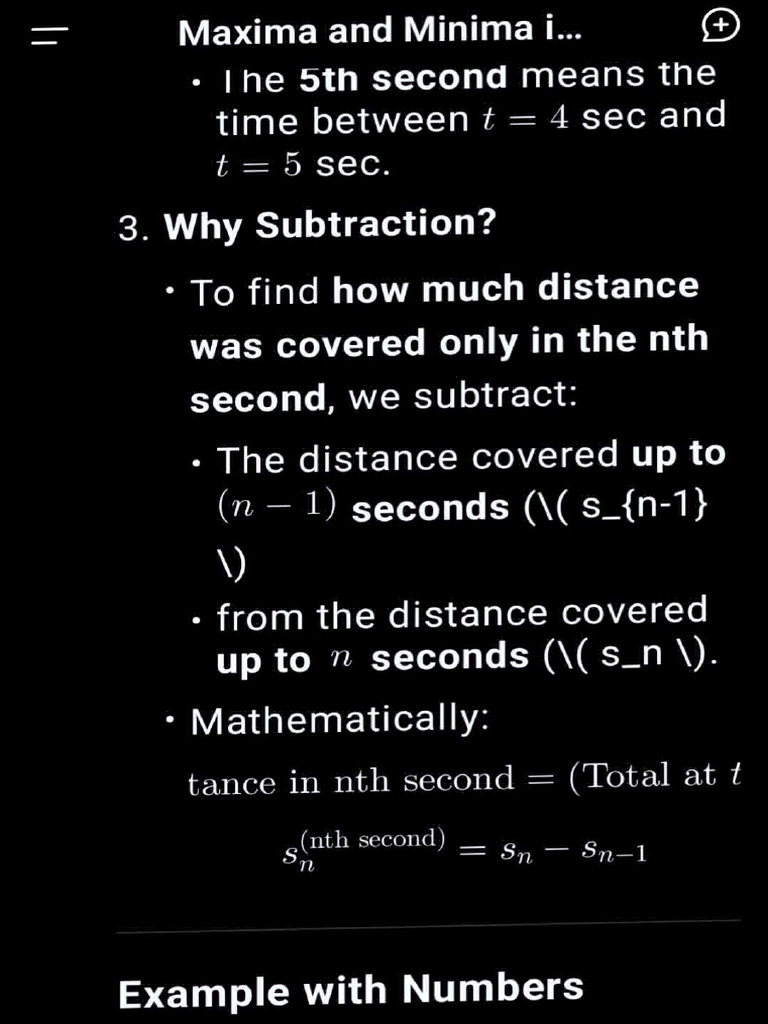 Distance Travelled in nth Second | PDF