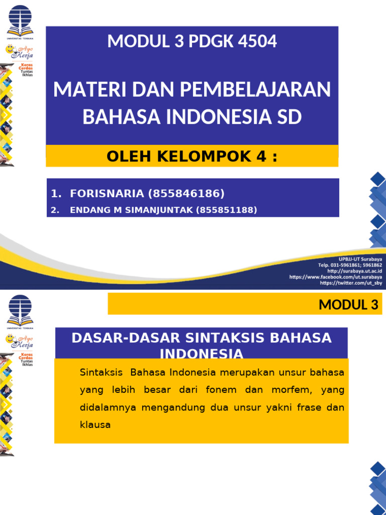 Tugas PPT Kelompok 4 Modul3 | PDF