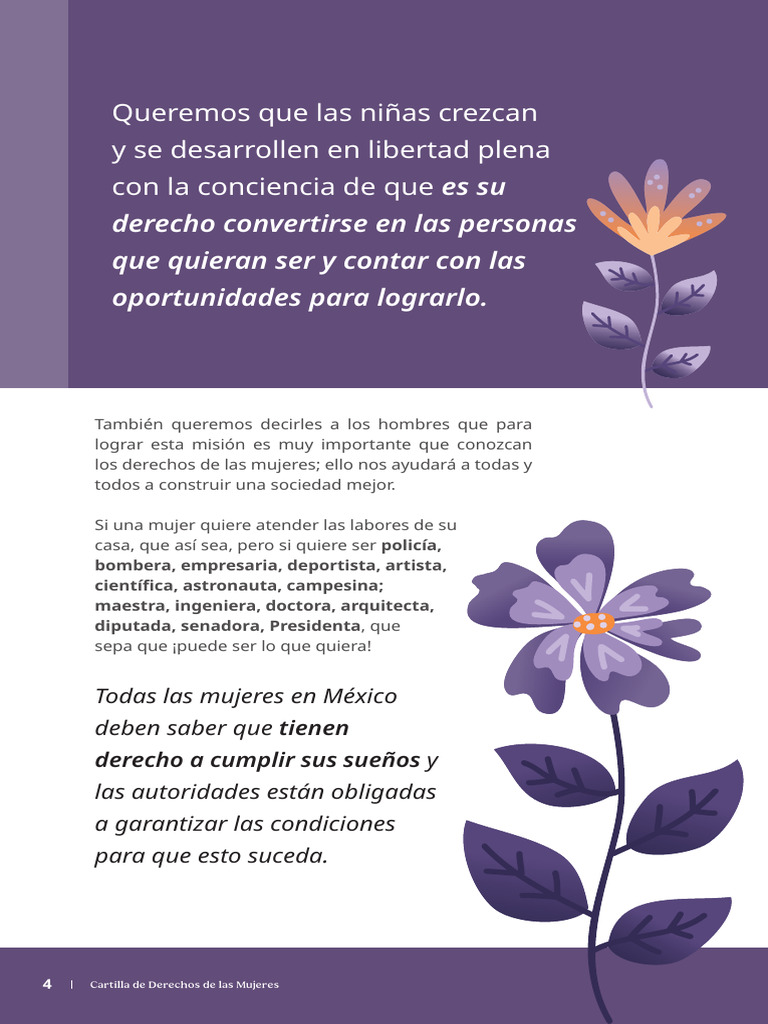 Derechos de las Mujeres en México | PDF