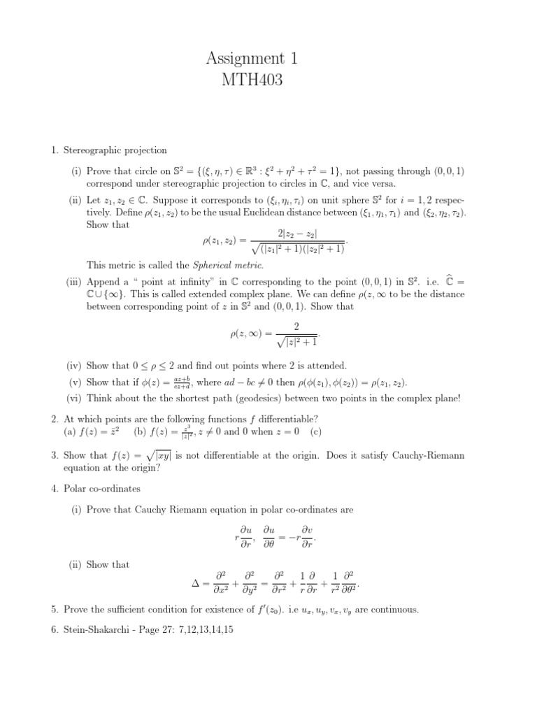 Assg 1 - 2024 | PDF | Classical Geometry | Geometry
